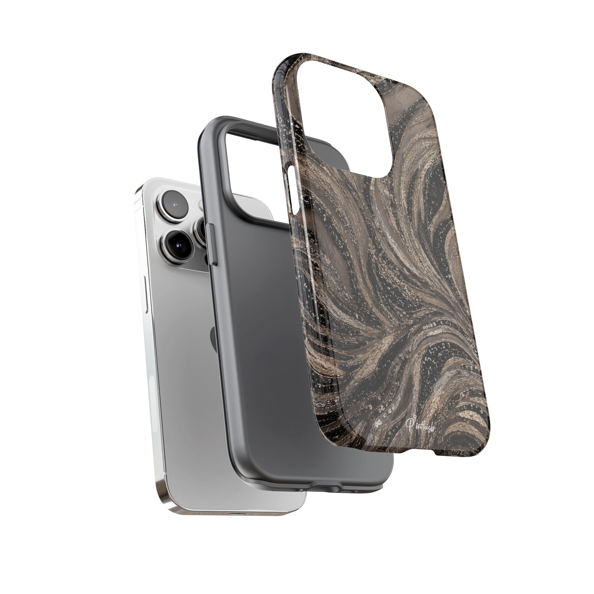 Neutral Swirl Protective Tough Case