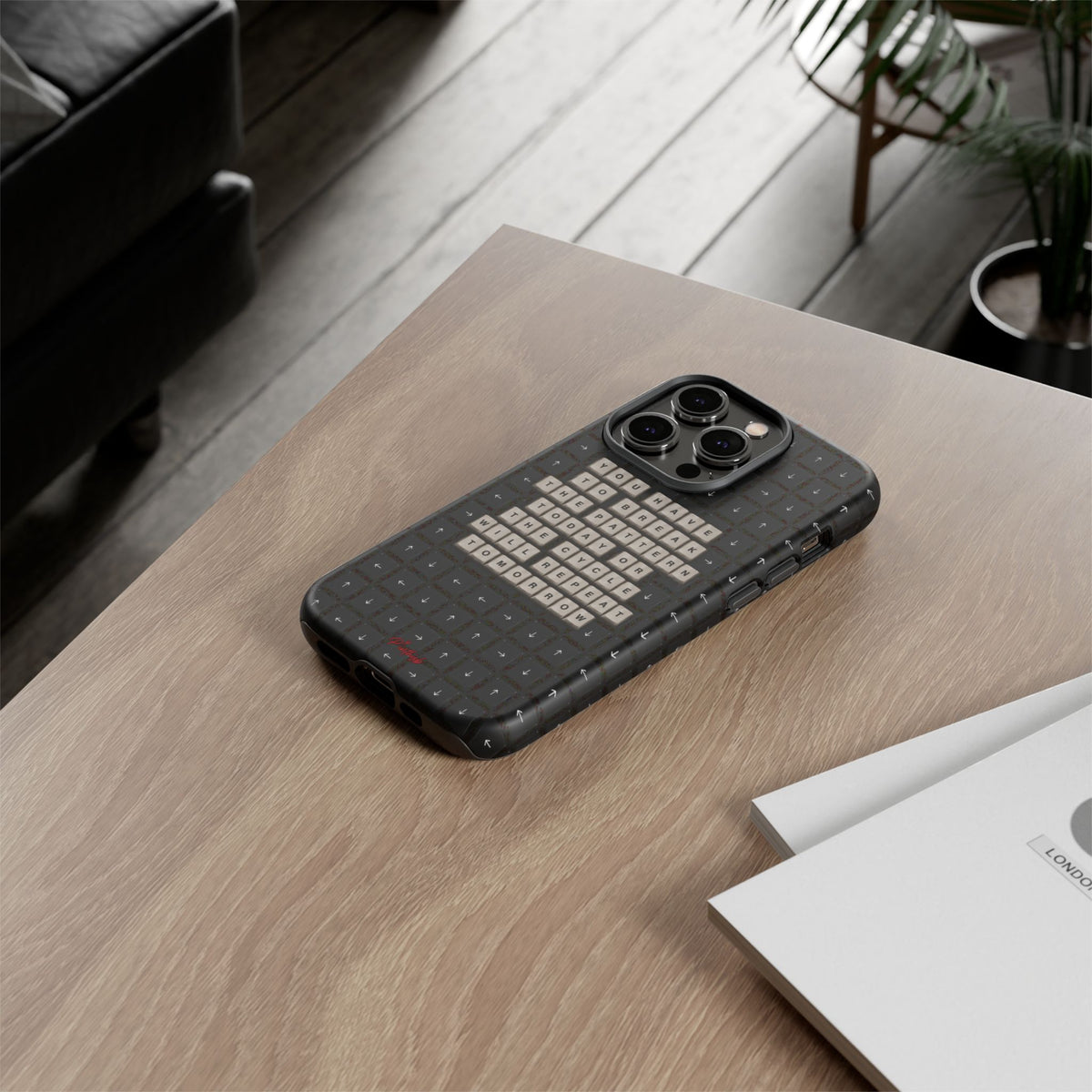 "Break the pattern" Keyboard Tough Case