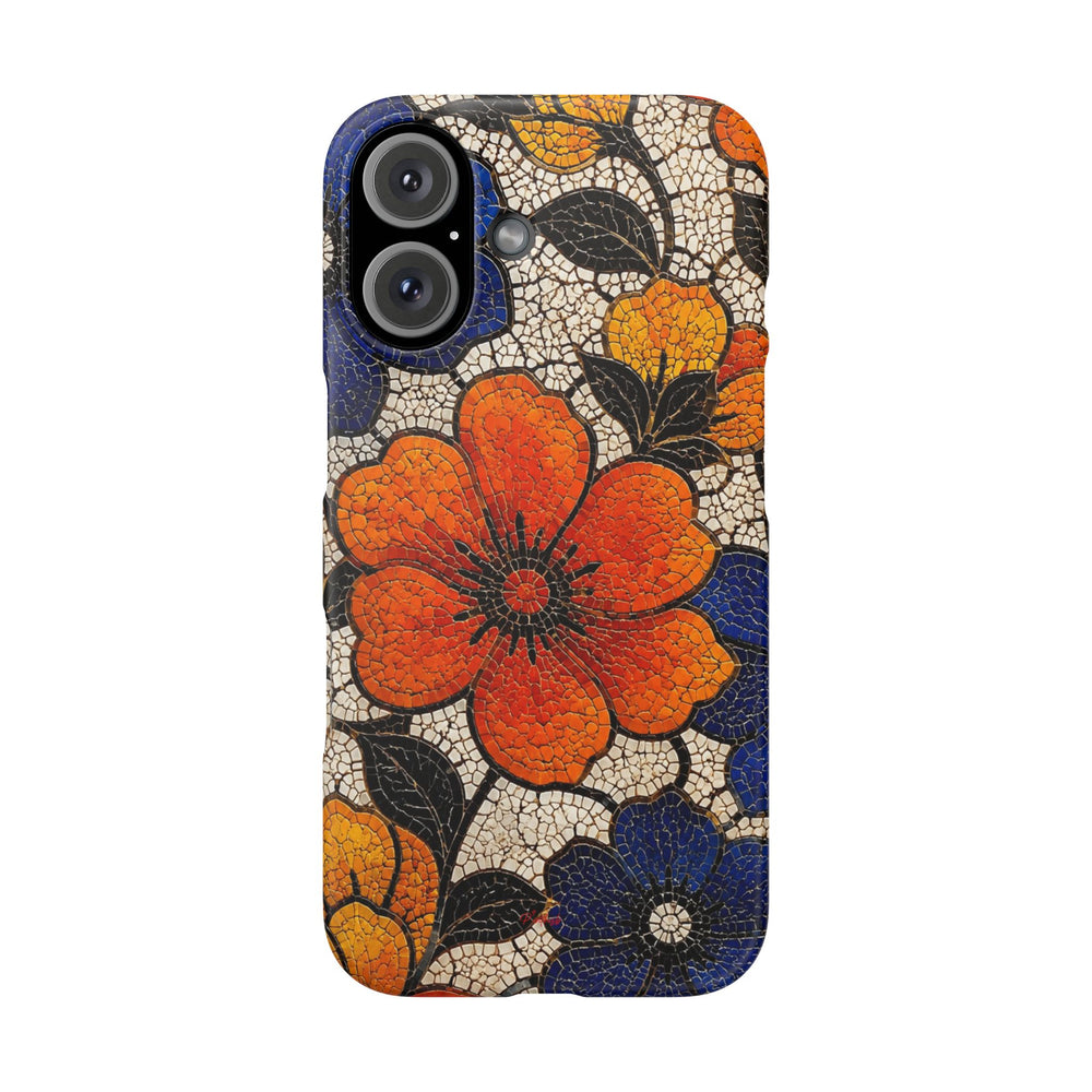 Floral Mosaic Snap Case