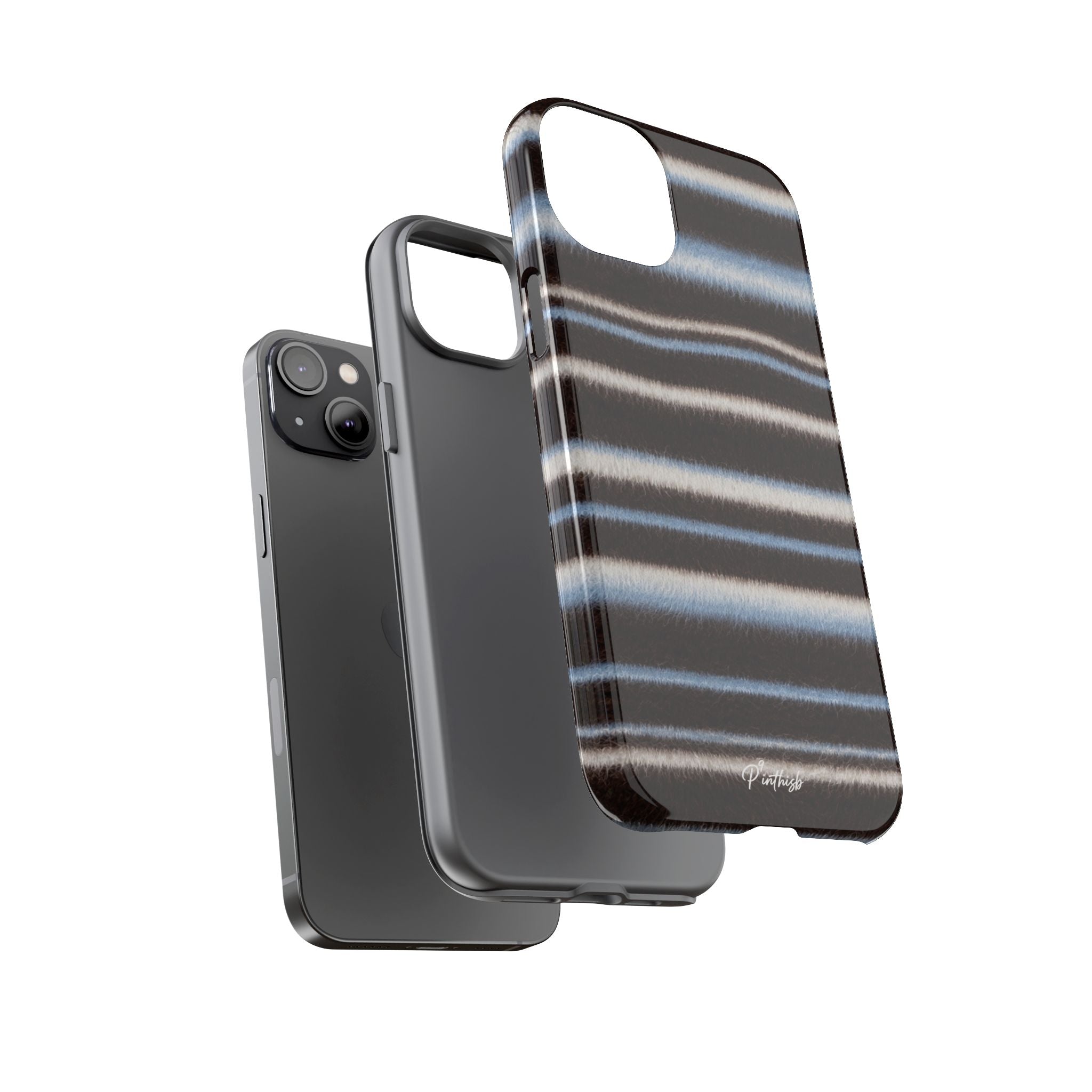 Striped Wave Tough Case