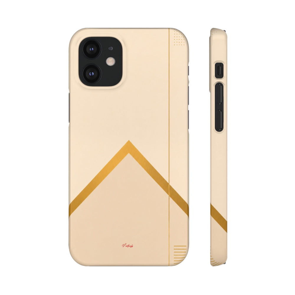 Gold Malboro Inspired Snap Phone Case