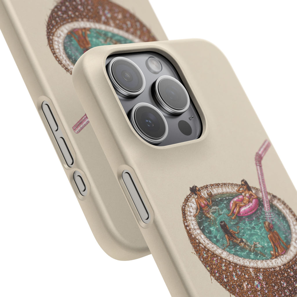 Coconut Pool Snap Phone Case