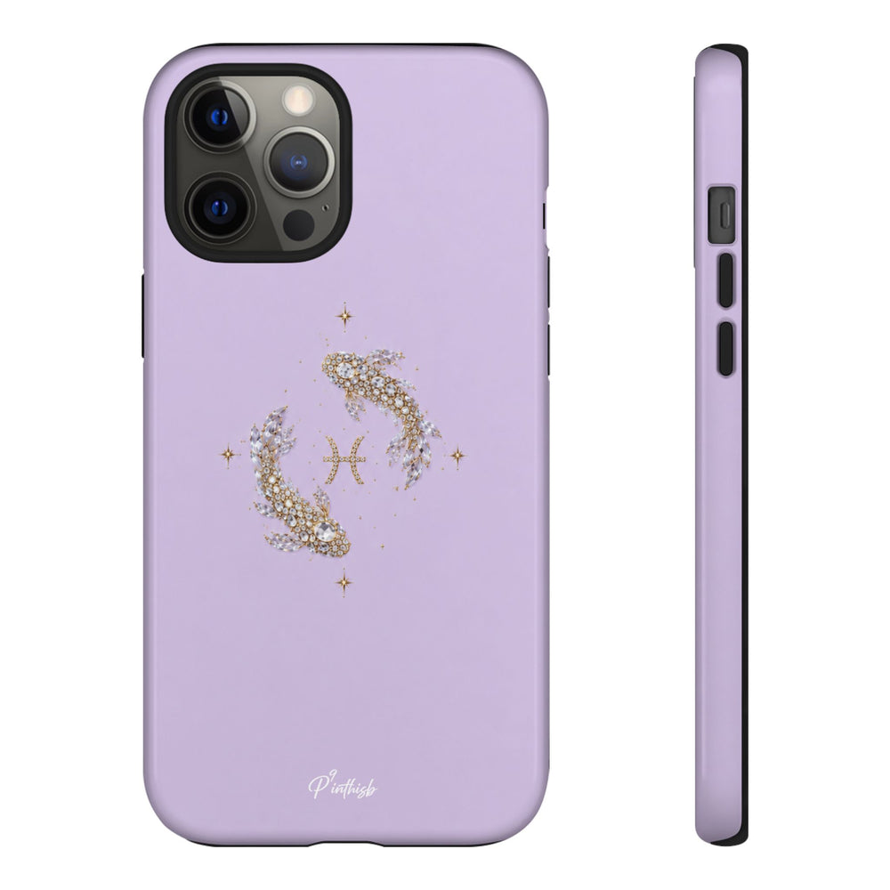 Pisces Glitter Phone Case