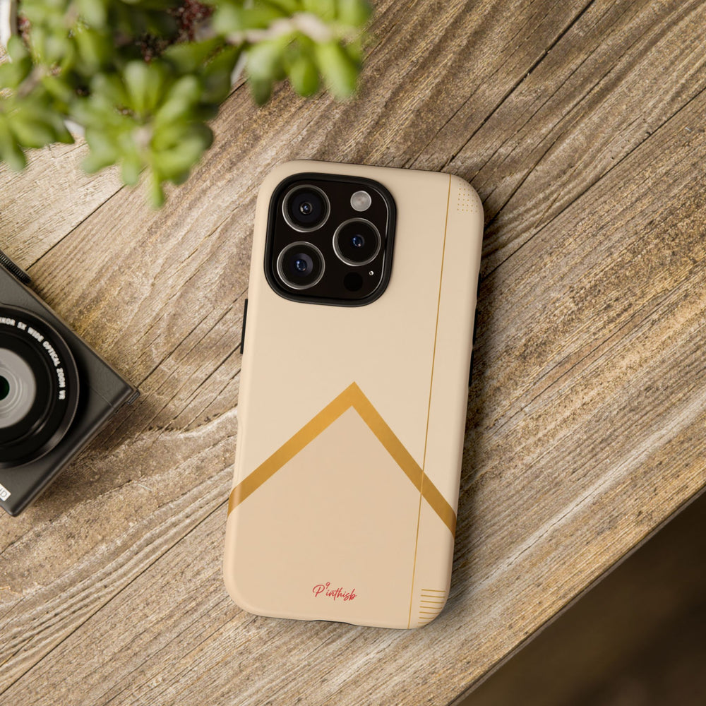 Gold Malboro Inspired Tough Phone Case