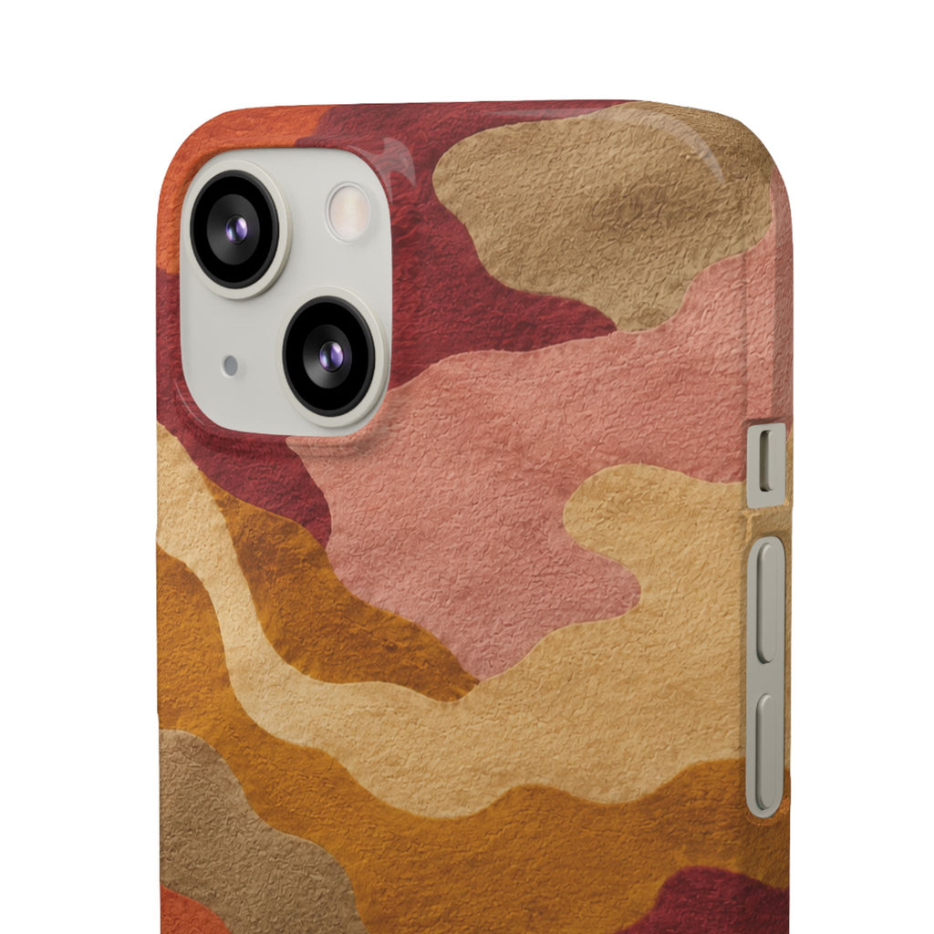 Watercolour Camo Snap Case