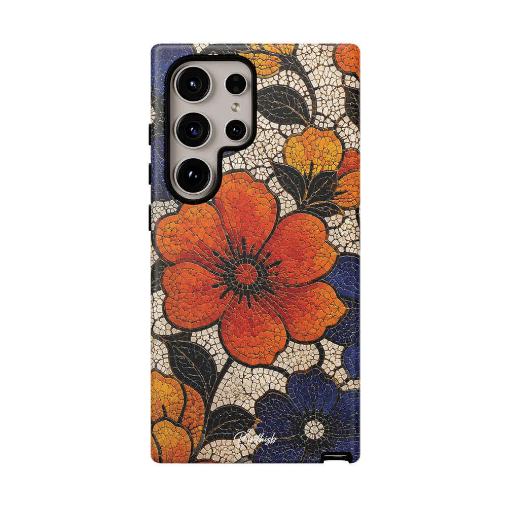 Floral Mosaic Tough Case