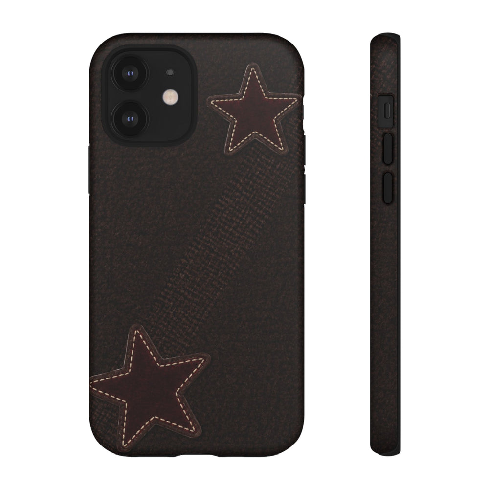 Rustic Stitched Star Phone Case