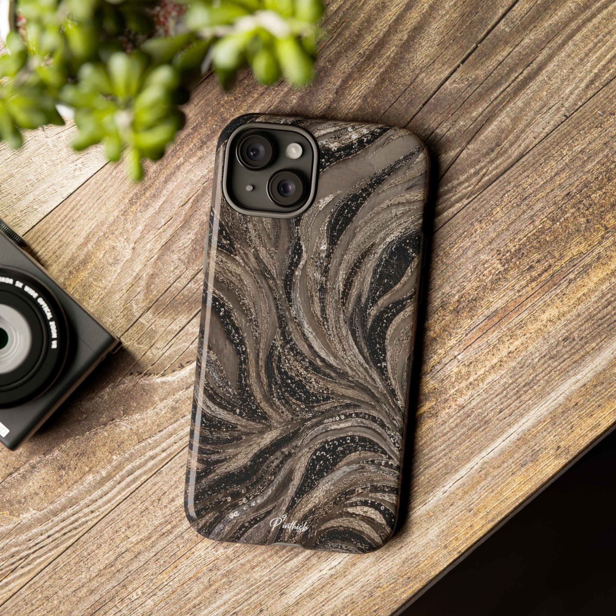 Neutral Swirl Protective Tough Case