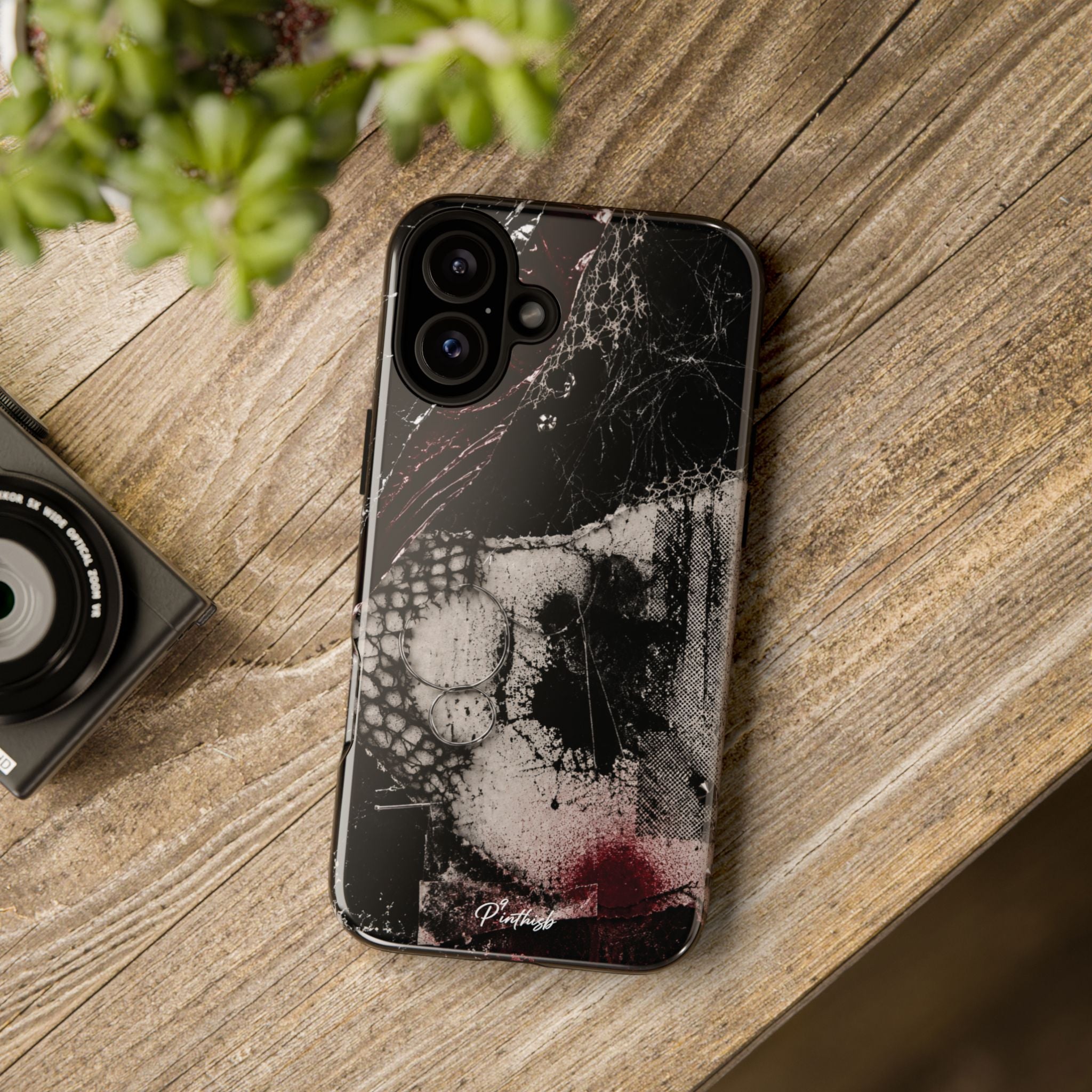 Midnight Static Tough Phone Case
