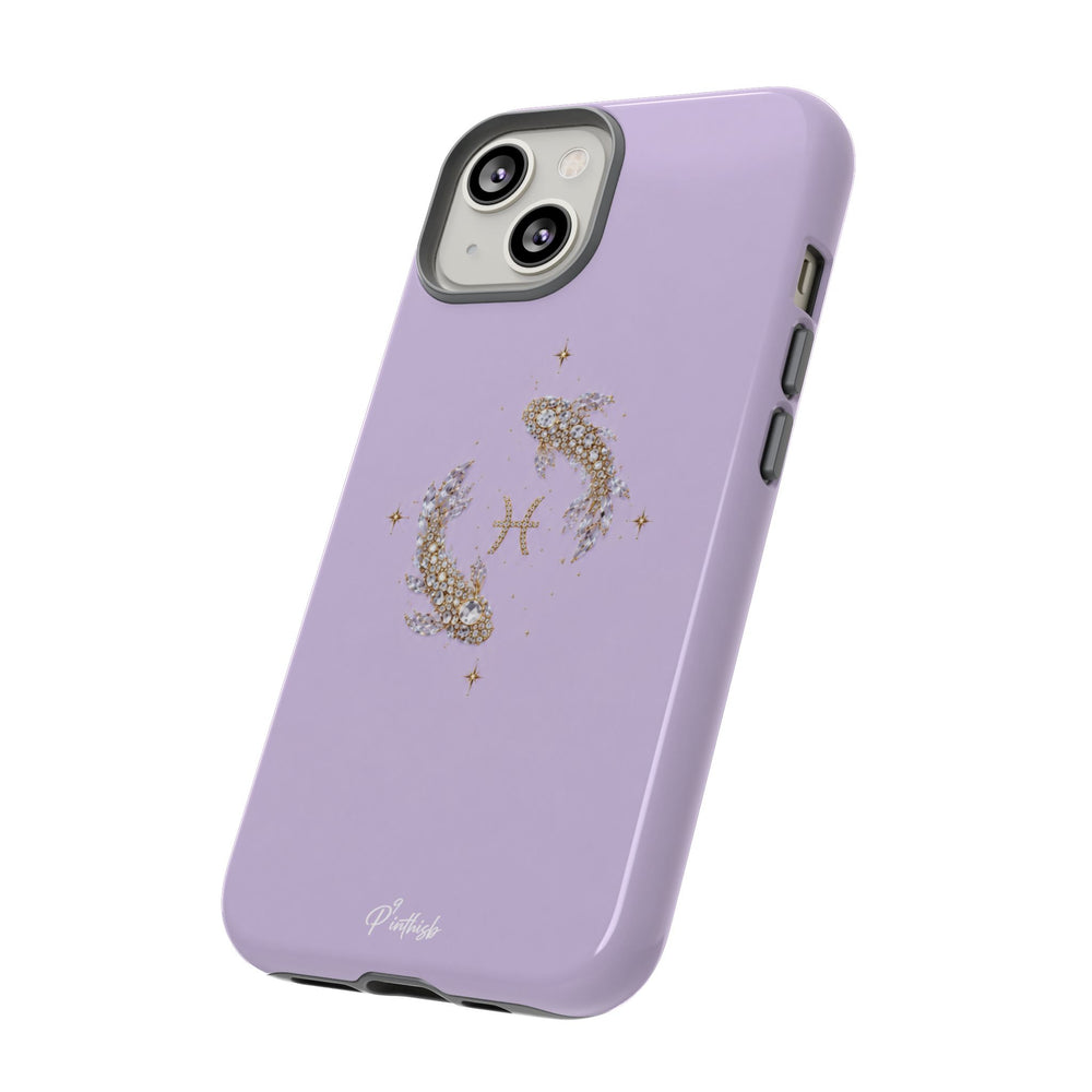 Pisces Glitter Phone Case