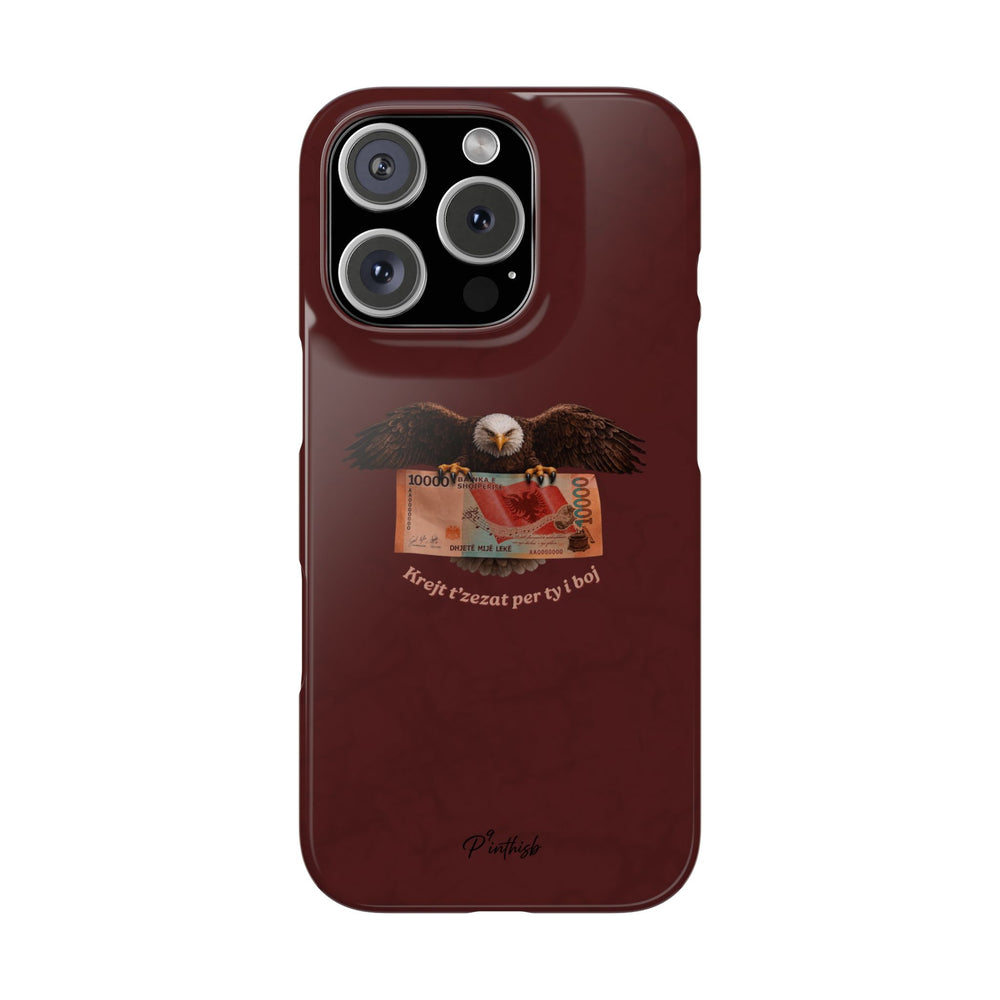 "Krejt t'zezat per ty i boj" Snap Case