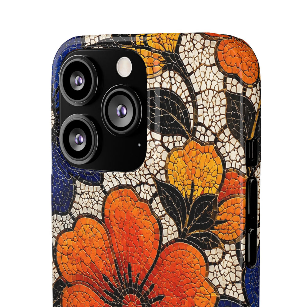 Floral Mosaic Snap Case