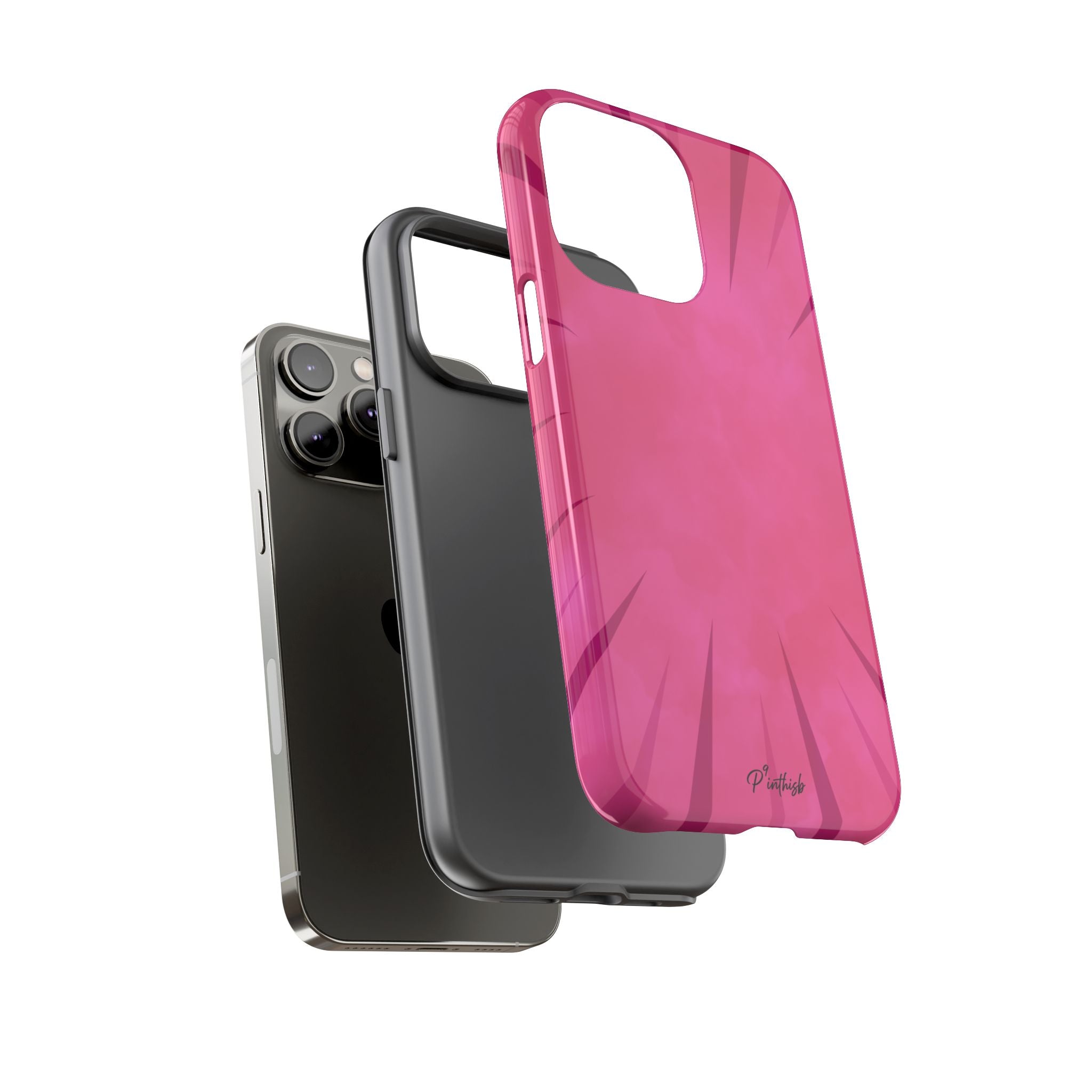 Pink Burst Tough Phone Case