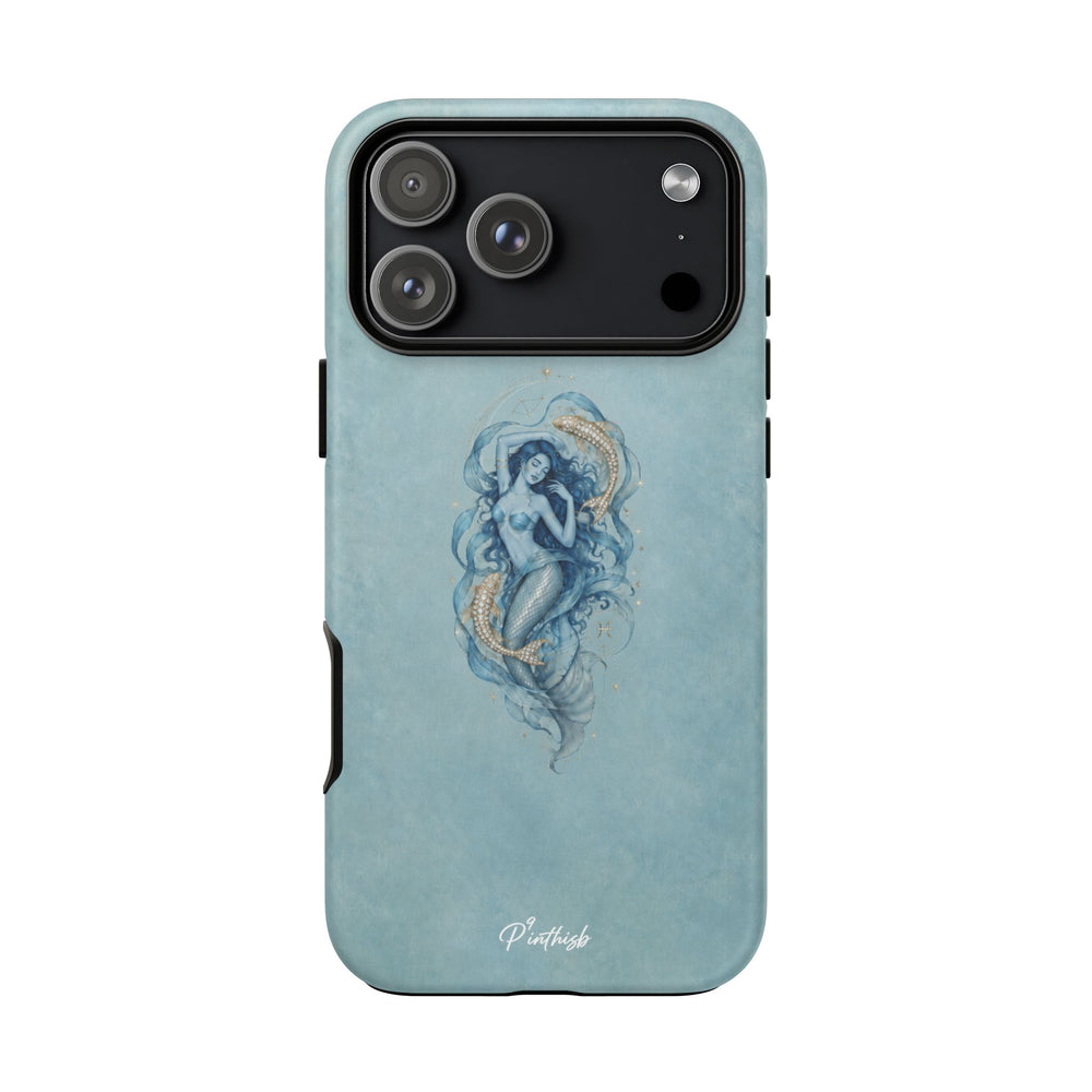 Pisces Zodiac Glitter Phone Case