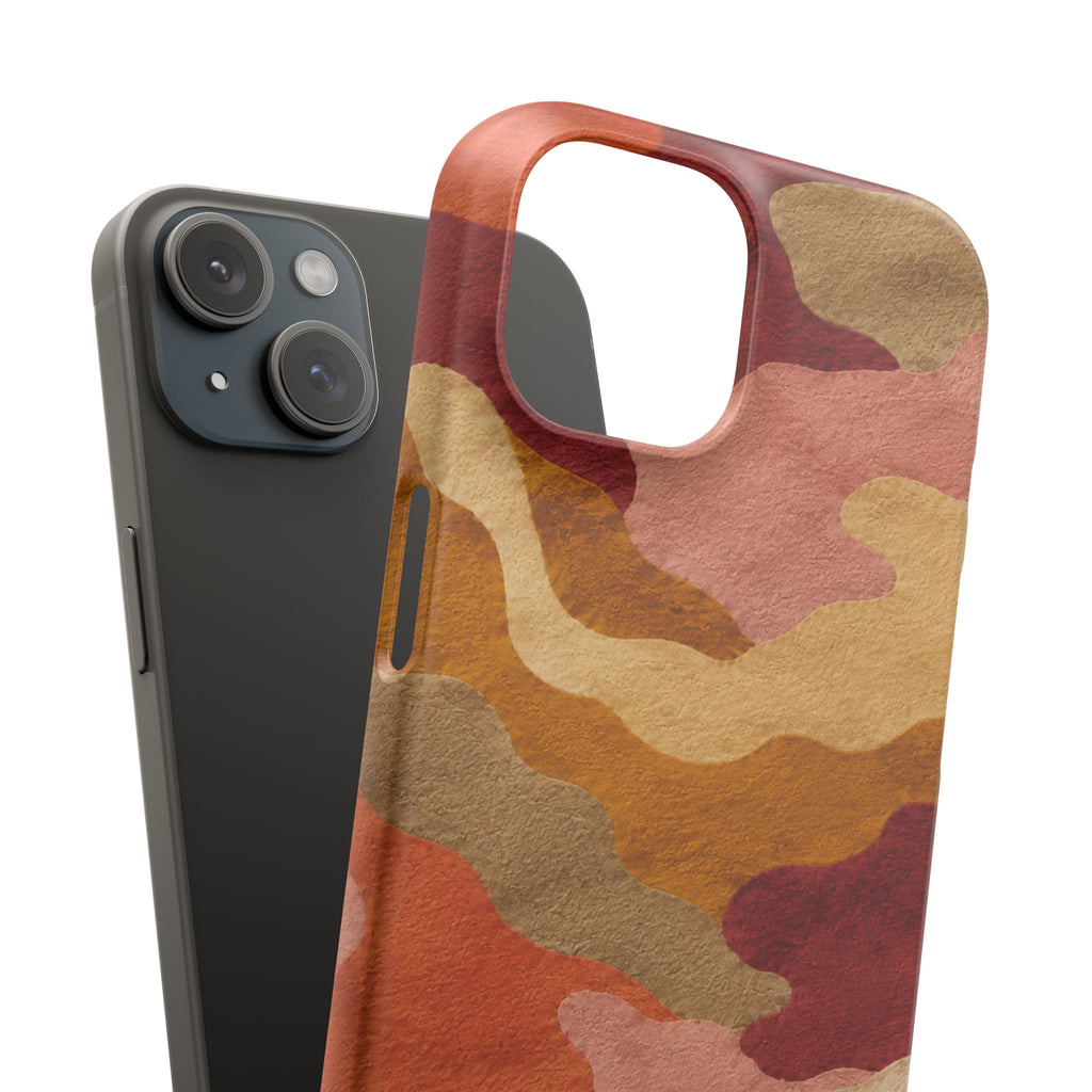 Watercolour Camo Snap Case
