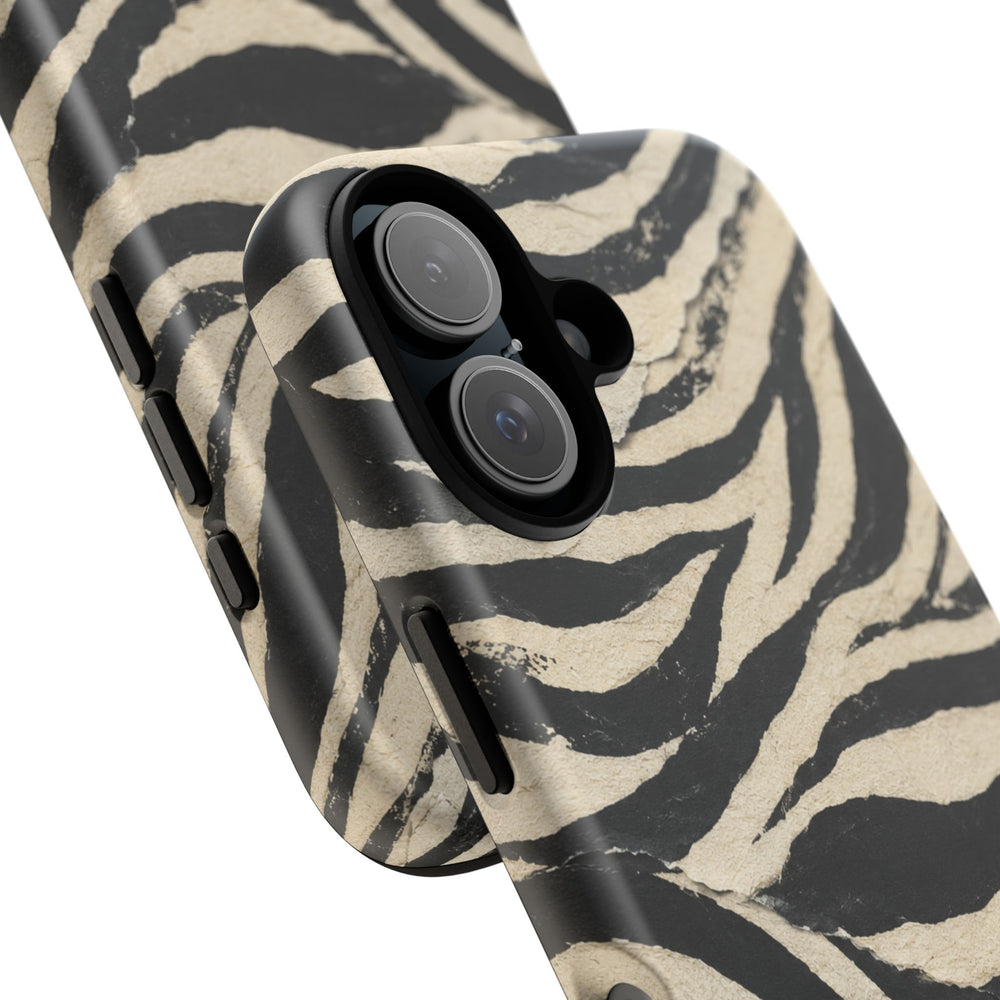 Zebra Stripe Tough Phone Case