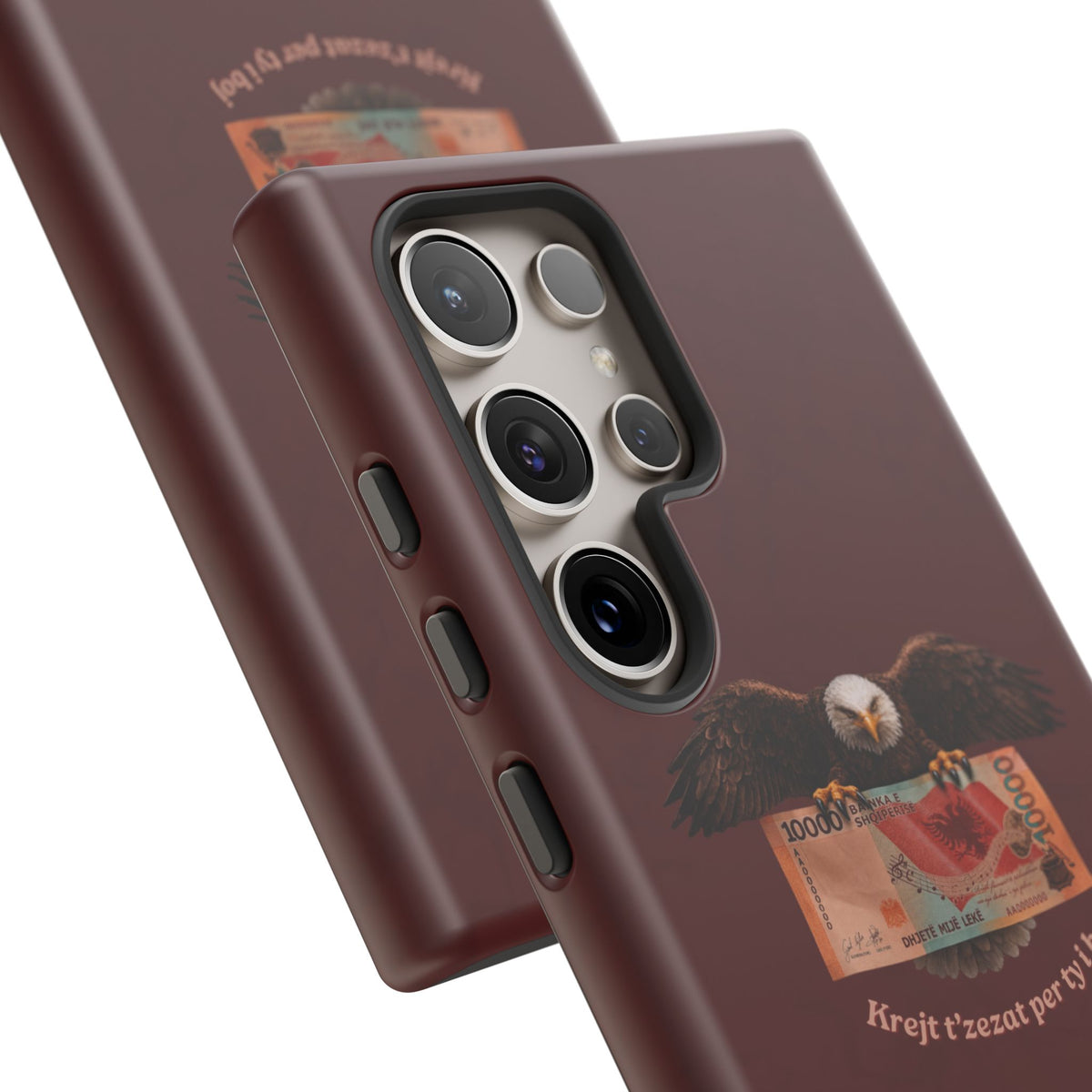 "Krejt t'zezat për ty i boj" Albanian Tough Phone Case