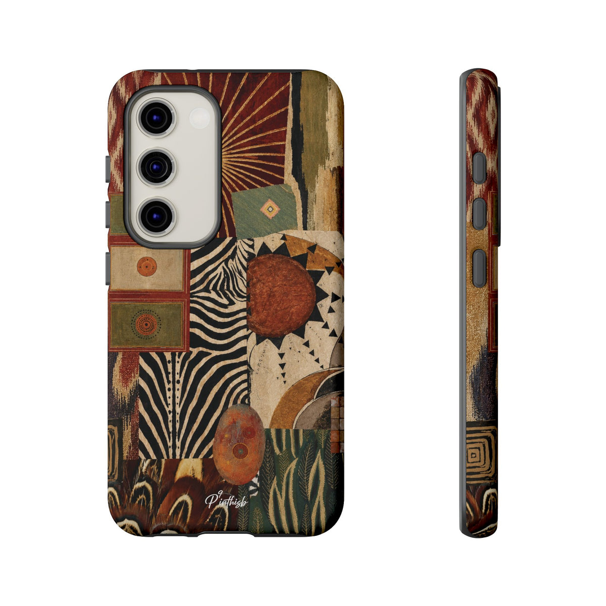 Abstract Boho Collage Tough Case