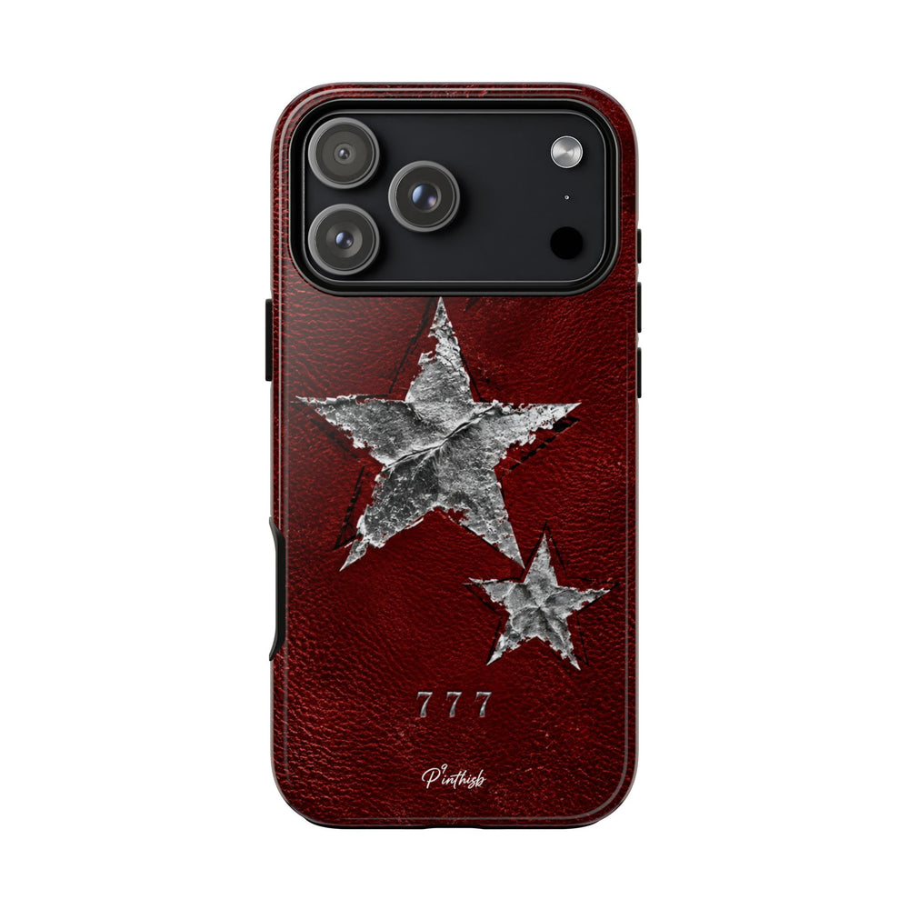 777 Metallic Stars Phone Case