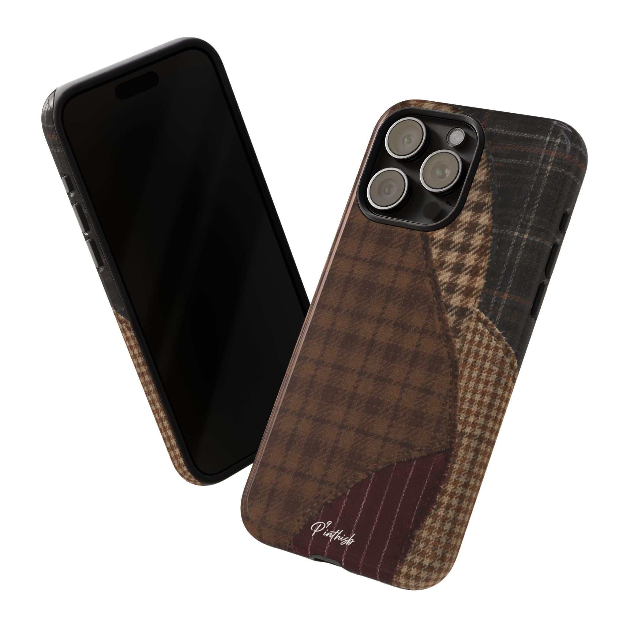 Rustic Brown Retro Tough Case