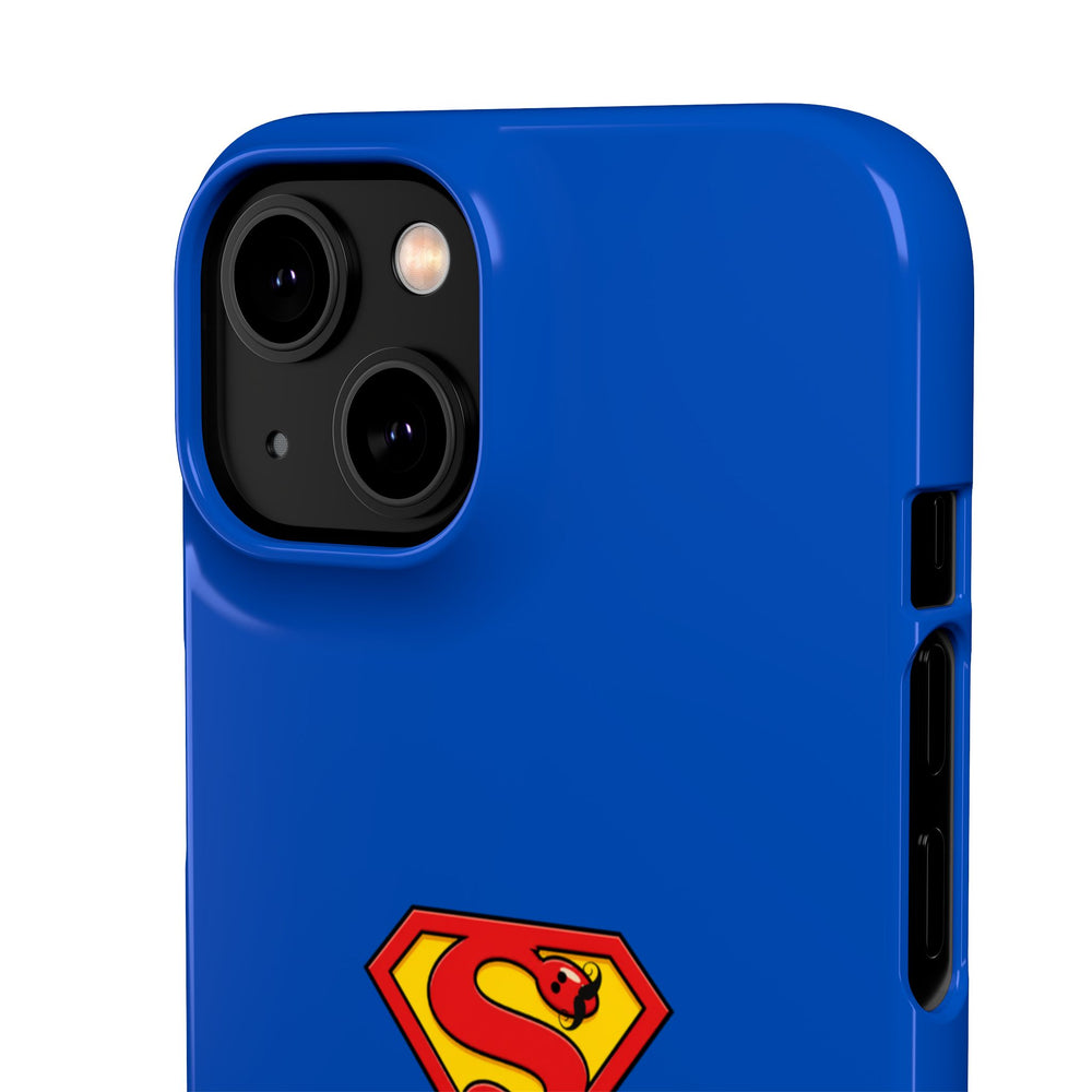 "SPERMAN" Parody Logo Snap Phone Case