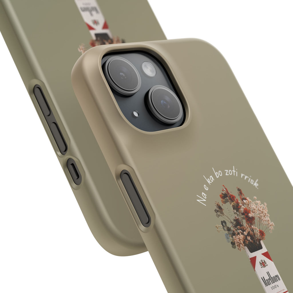 "Na e ka bo zoti rrisk." Snap Phone Case