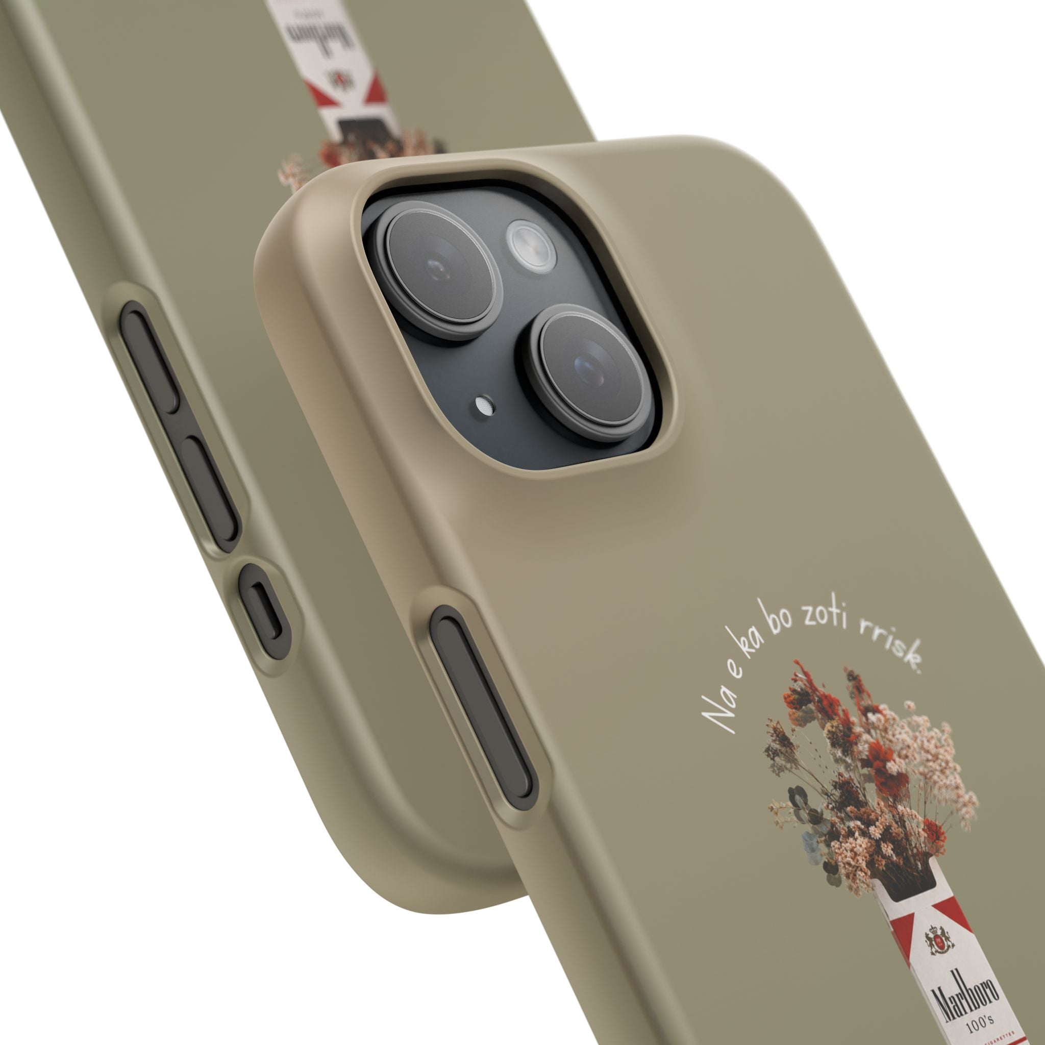 "Na e ka bo zoti rrisk." Snap Phone Case