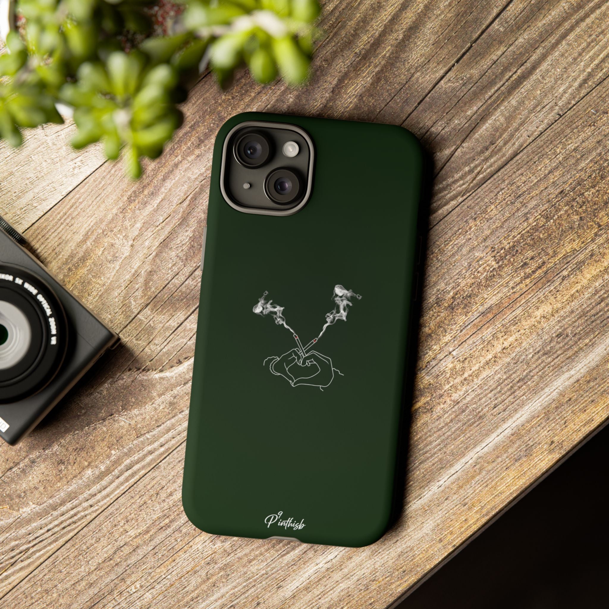 Smoke Heart Tough Case