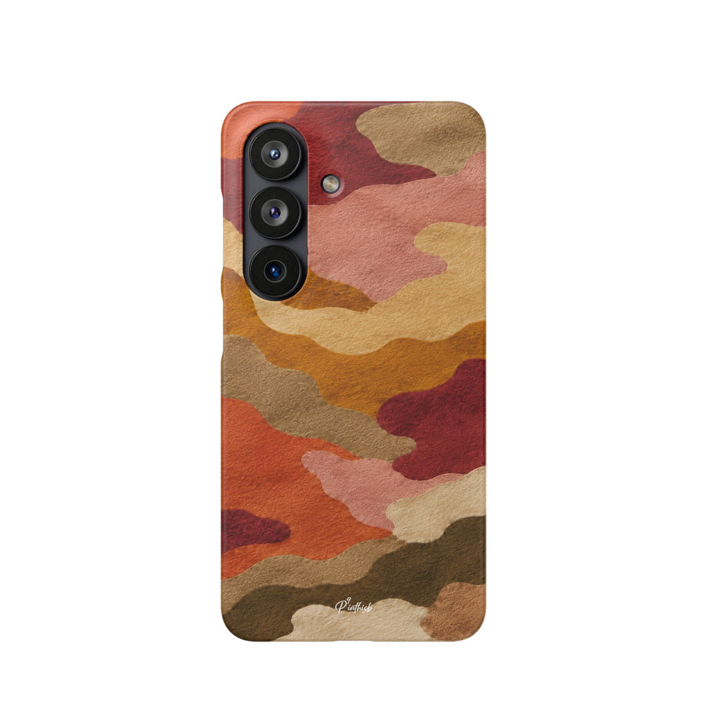 Watercolour Camo Snap Case