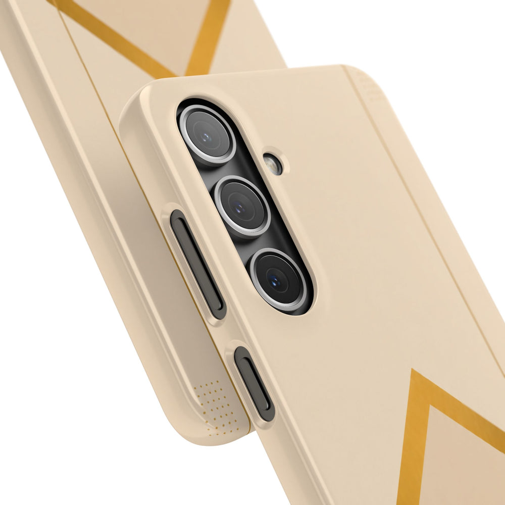 Gold Malboro Inspired Snap Phone Case