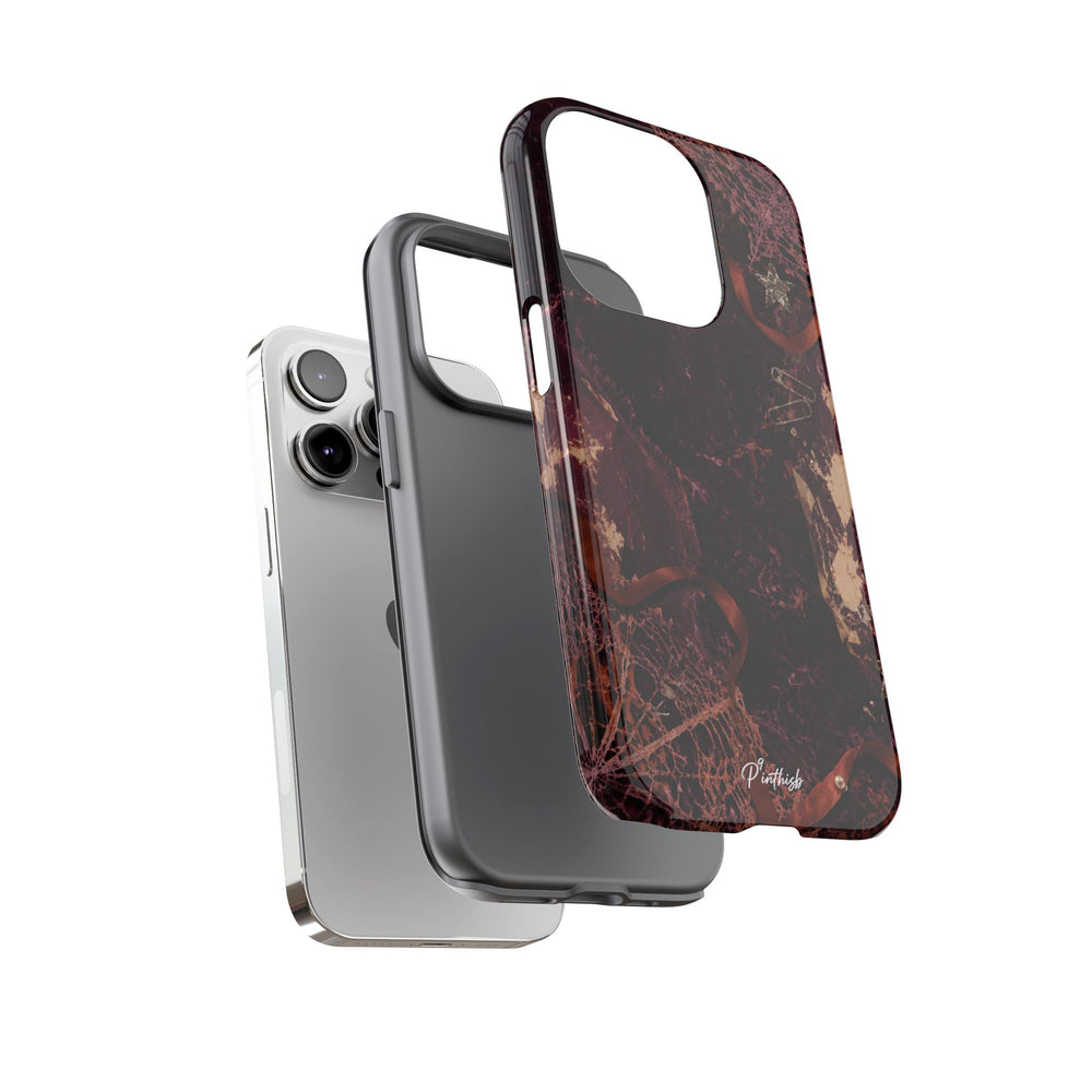 Dark Maroon Vintage Tough Case
