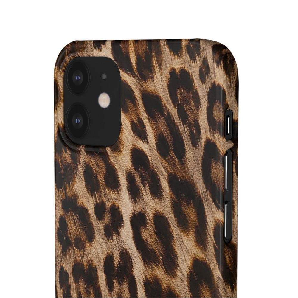 Leopard Print Snap Phone Case