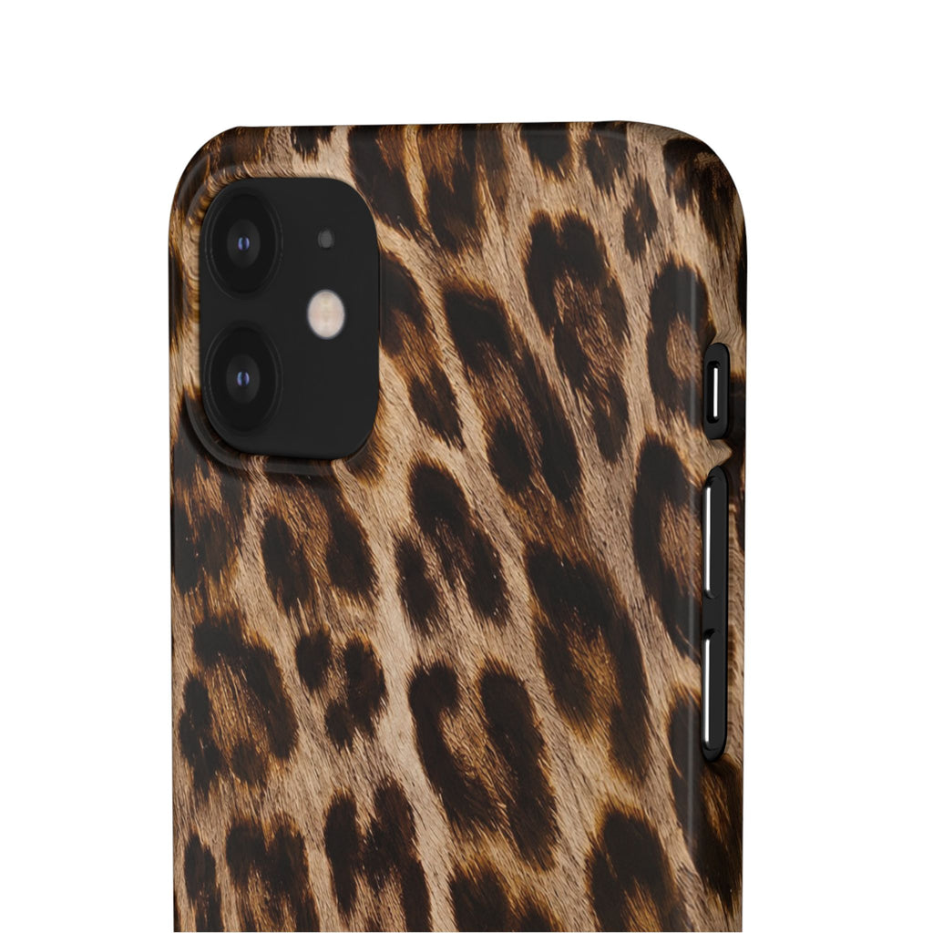 Leopard Print Snap Phone Case