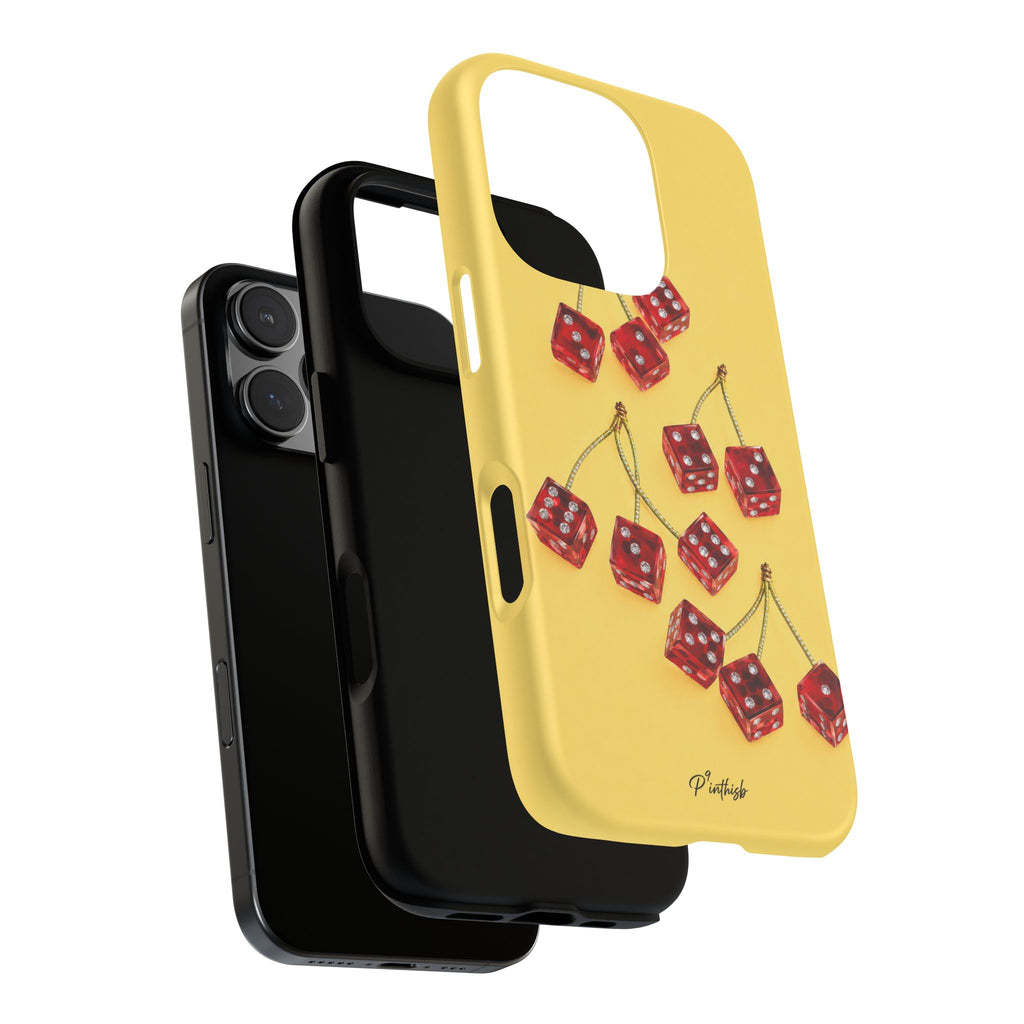 Cherry Dice Tough Phone Case