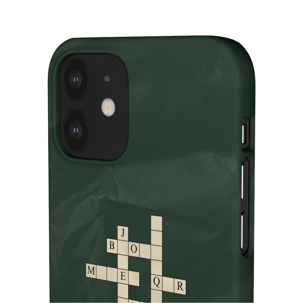 "JBMTQR crossword" Snap Phone Case