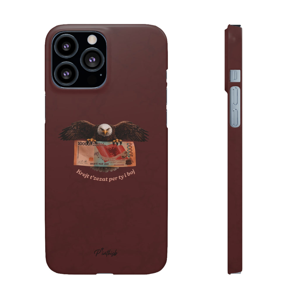 "Krejt t'zezat per ty i boj" Snap Case
