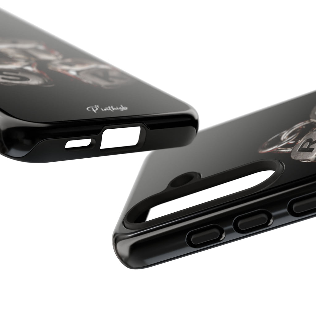 Metallic Dice 'RISK' Phone Case