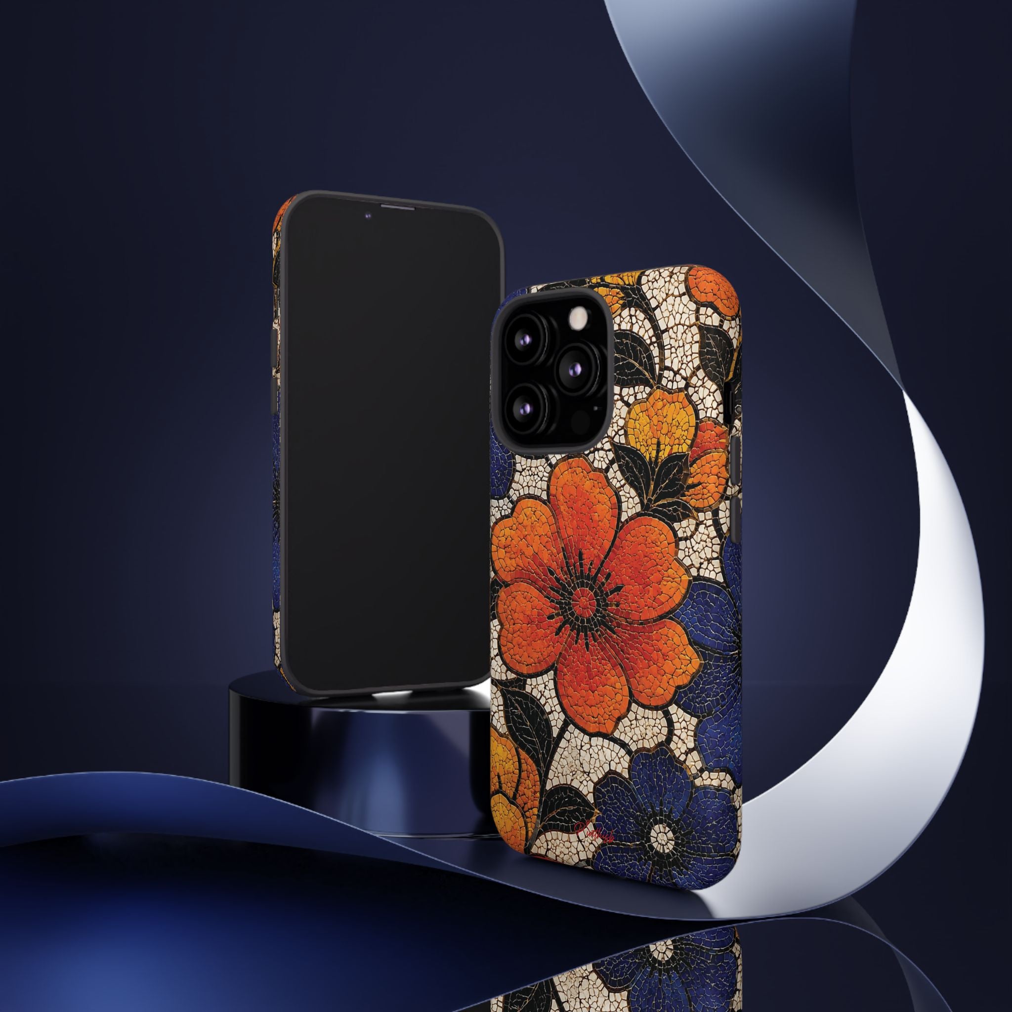 Floral Mosaic Tough Case