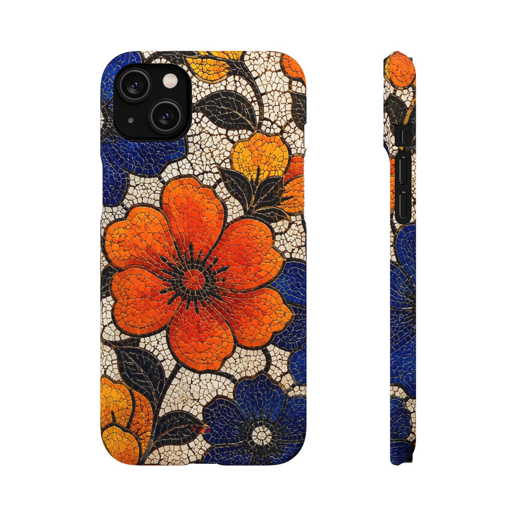 Floral Mosaic Snap Case