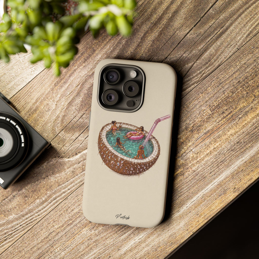 Coconut Pool Phone Case