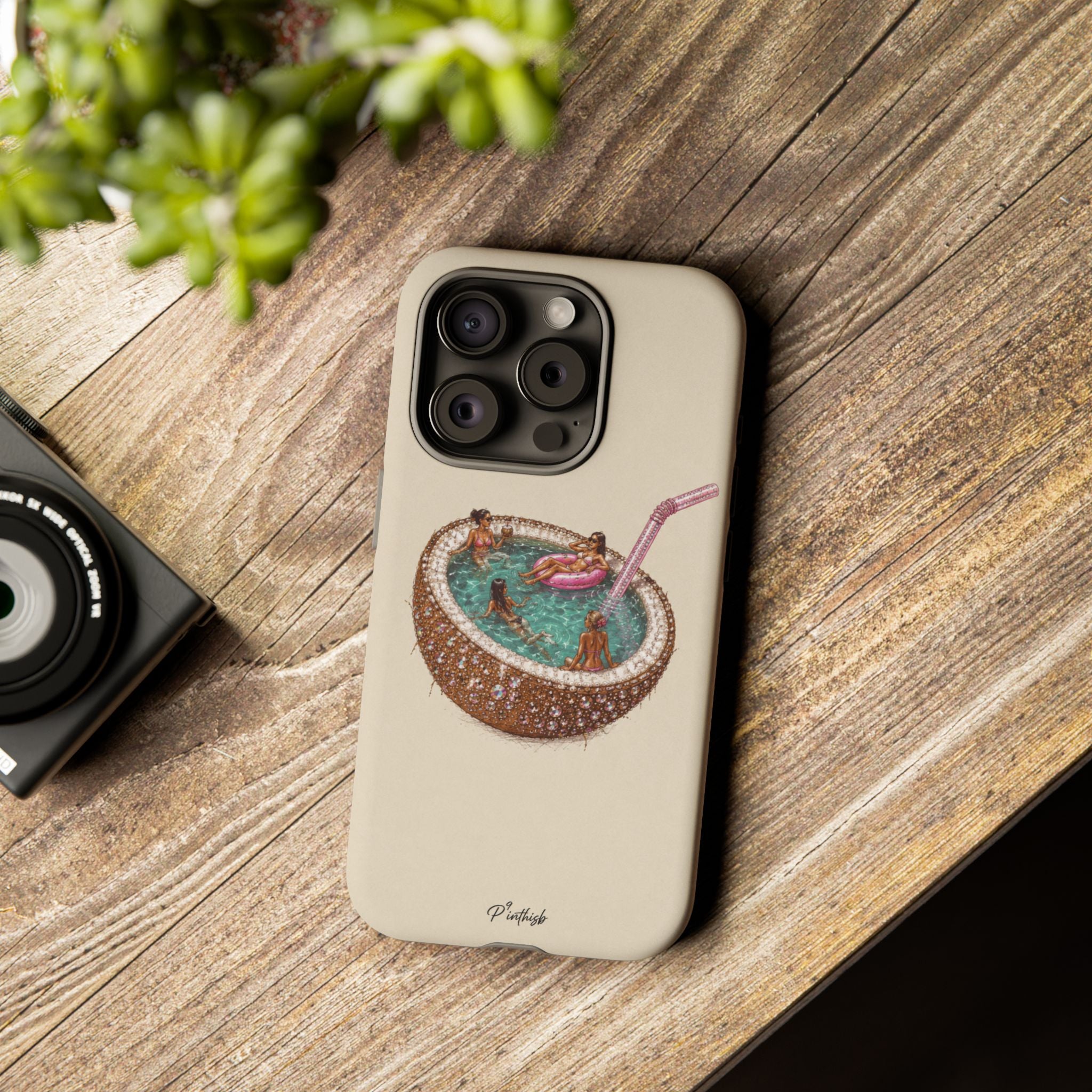 Coconut Pool Phone Case
