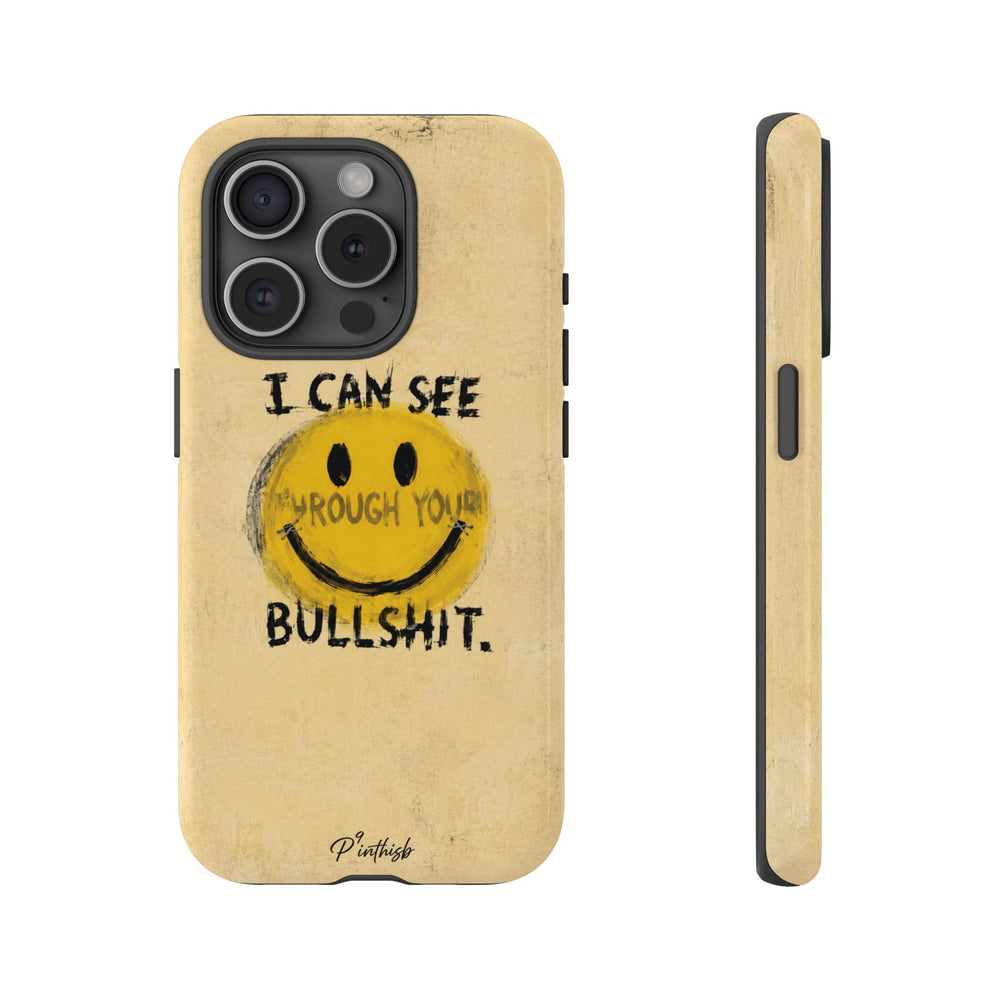 Smiley Anti-BS Tough Case