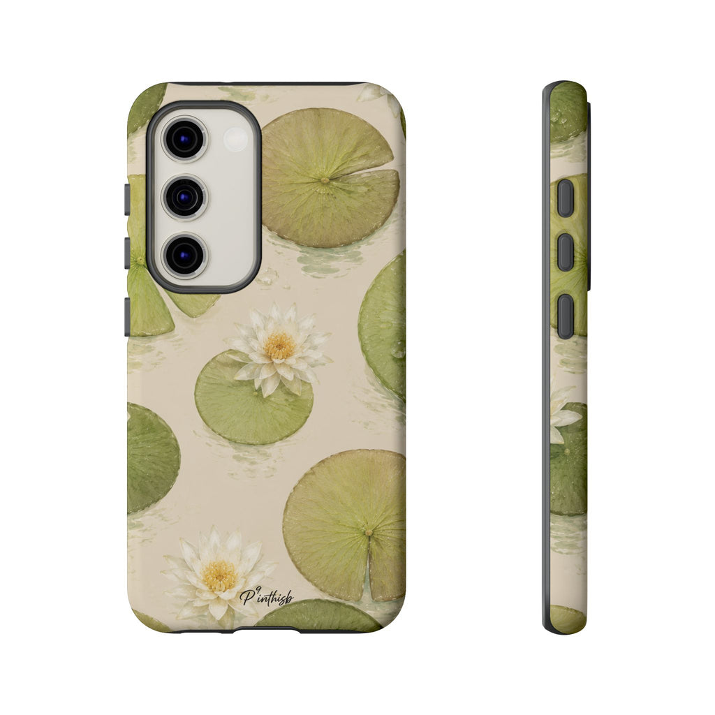 Water Lily Tough Phone Case