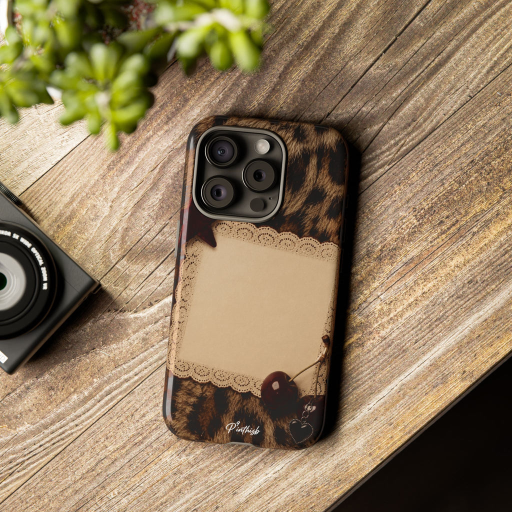 Personalized Leopard Lace Phone Case