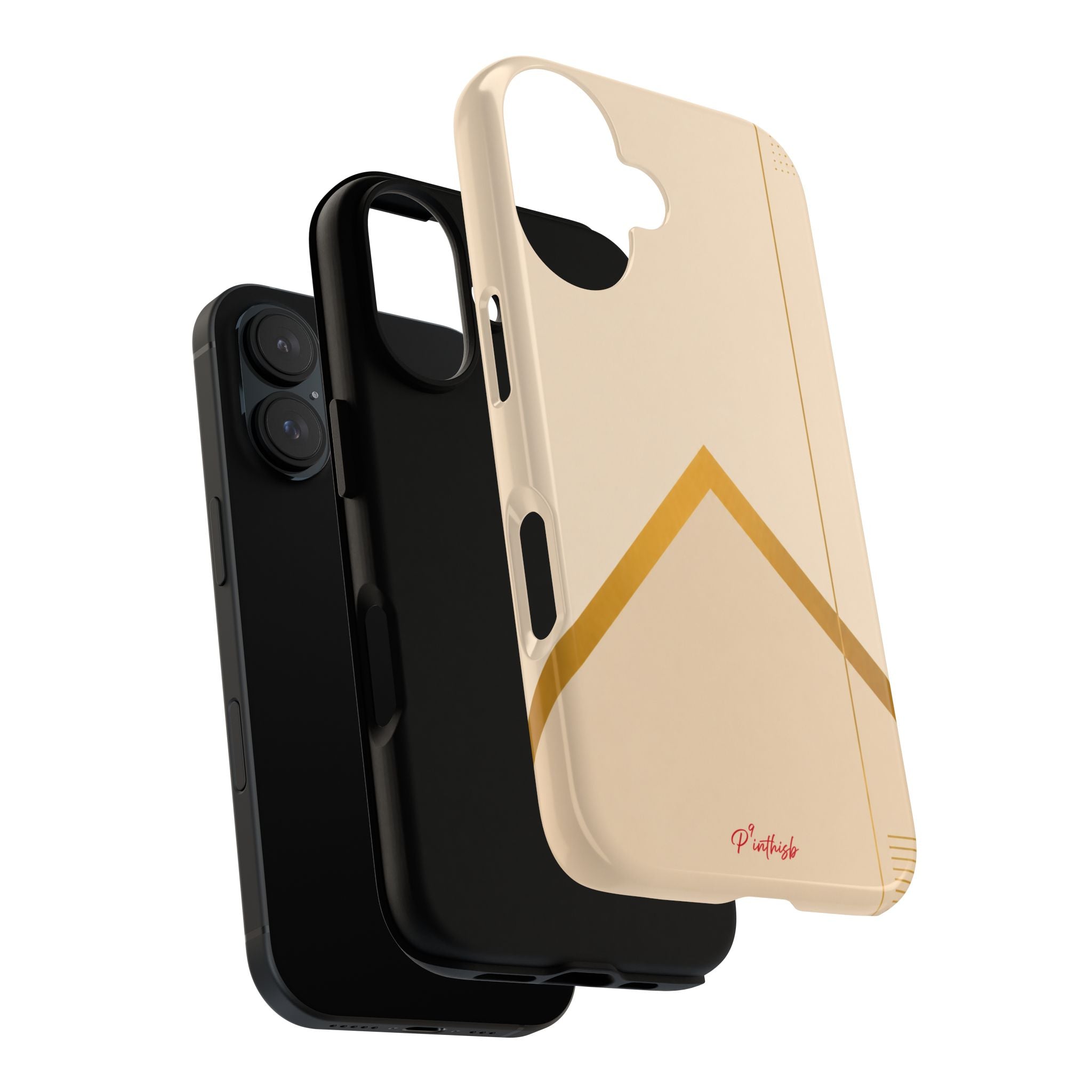 Gold Malboro Inspired Tough Phone Case