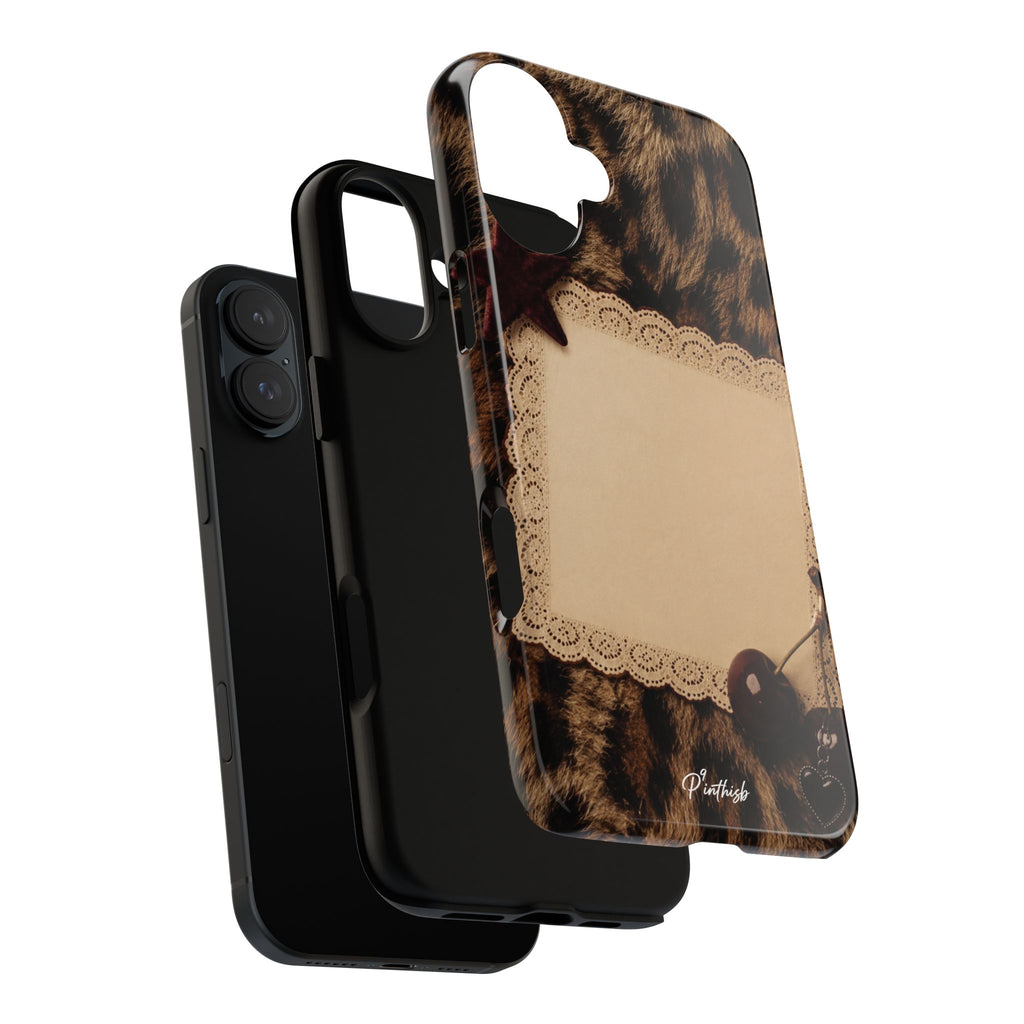 Personalized Leopard Lace Phone Case