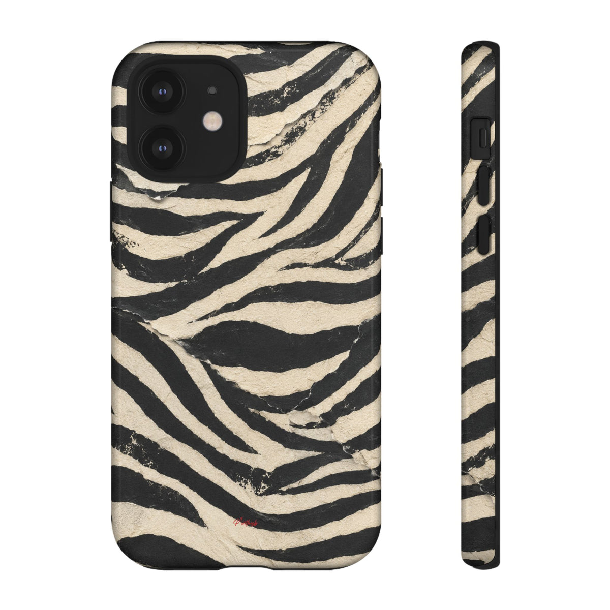 Wavy Peach & Mauve Tough Case