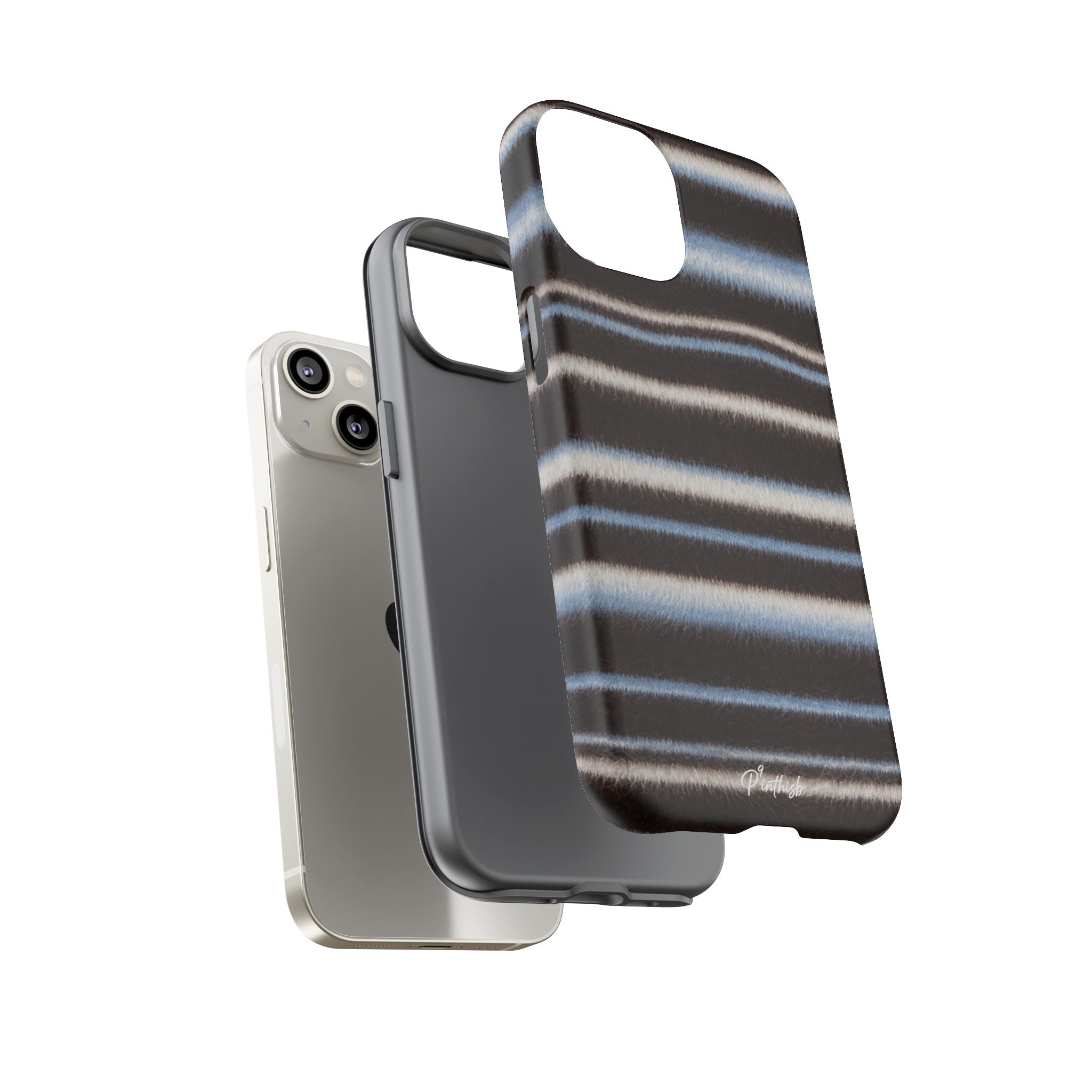 Striped Wave Tough Case