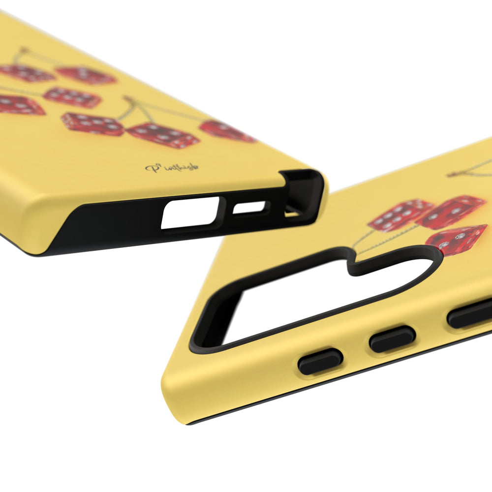 Cherry Dice Tough Phone Case