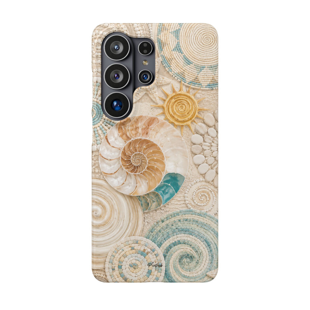 Coastal Seashell Snap Case